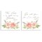 Stupell Industries Uplifting Faith Proverbs with Blooms 2pc Wall Plaque Set By Marcus Prime